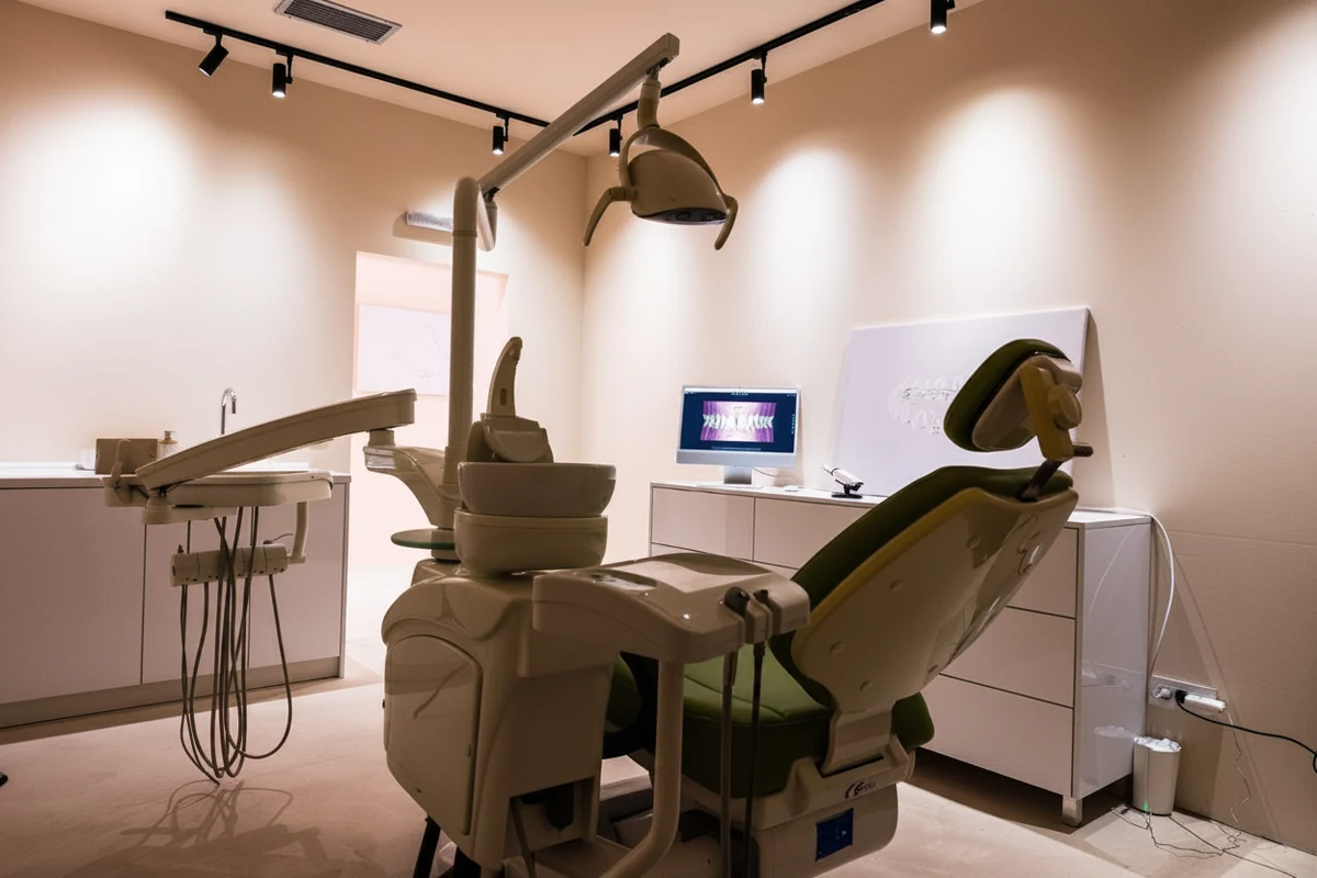 Stomatološka ordinacija SmileStore Beograd sa stomatološkom stolicom i opremom